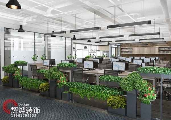 無錫辦公樓裝修辦公區