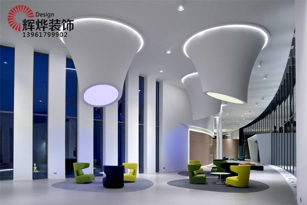 無錫辦公樓設(shè)計洽談區(qū)