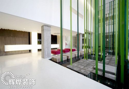 時尚簡約辦公室裝修