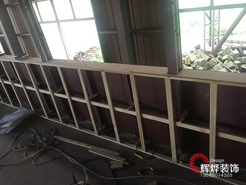 搭建木框架
